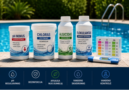 5 svarbiausios baseino chemijos priemonės