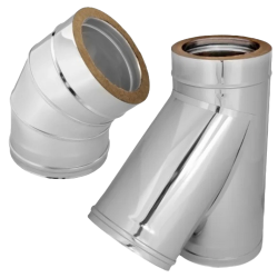 Dvisieniai kaminai pirtims