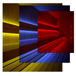 LED apšvietimas pirtims