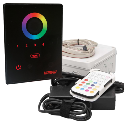 Valdymo pultai pirties apšvietimui