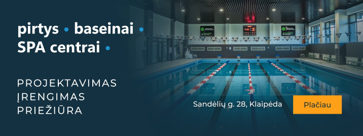 Pirčių ir baseinų įrengimas