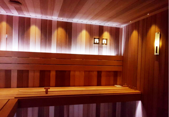 Sauna su alksnio ir Kanadietiško kedro mediena