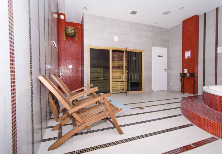 Himalajų druskos pirties renovacija sporto ir sveikatingumo centre OAZIS