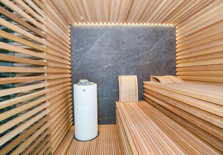 Moderni sauna su garo funkcija