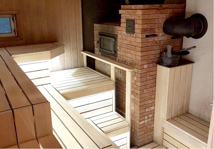 Garinės pirties renovacija "Vyšnių dvare"