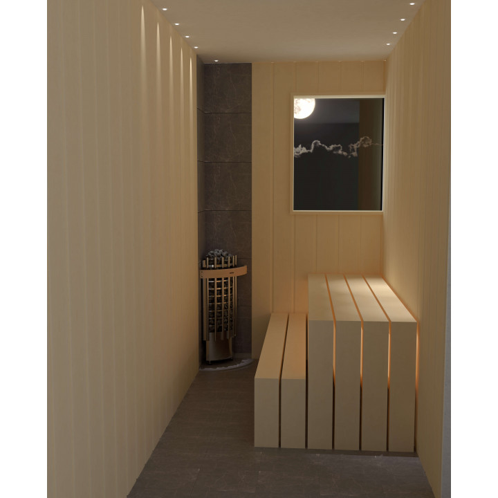 Elektrinė pirties krosnelė - HARVIA Glow Corner TRC70E 6,8 kW