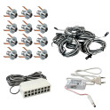 Saunos apšvietimas LedLite 12, sidabrinis - 1 Saunos apšvietimas LedLite 12, sidabrinis - 1