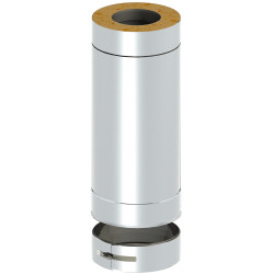 KASTOR izoliuotas dūmtraukio prailginimas, 500 mm  KASTOR izoliuotas dūmtraukio prailginimas, 500 mm