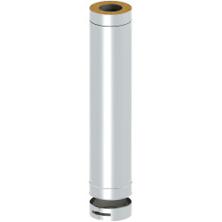 KASTOR izoliuotas dūmtraukio prailginimas, 1000 mm  KASTOR izoliuotas dūmtraukio prailginimas, 1000 mm
