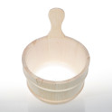 SAUFLEX medinis kubiliukas 4 l, pušis - 2 SAUFLEX medinis kubiliukas 4 l, pušis - 2