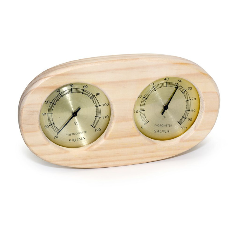 SAUFLEX termo-higrometras, horizontalus, ovalus