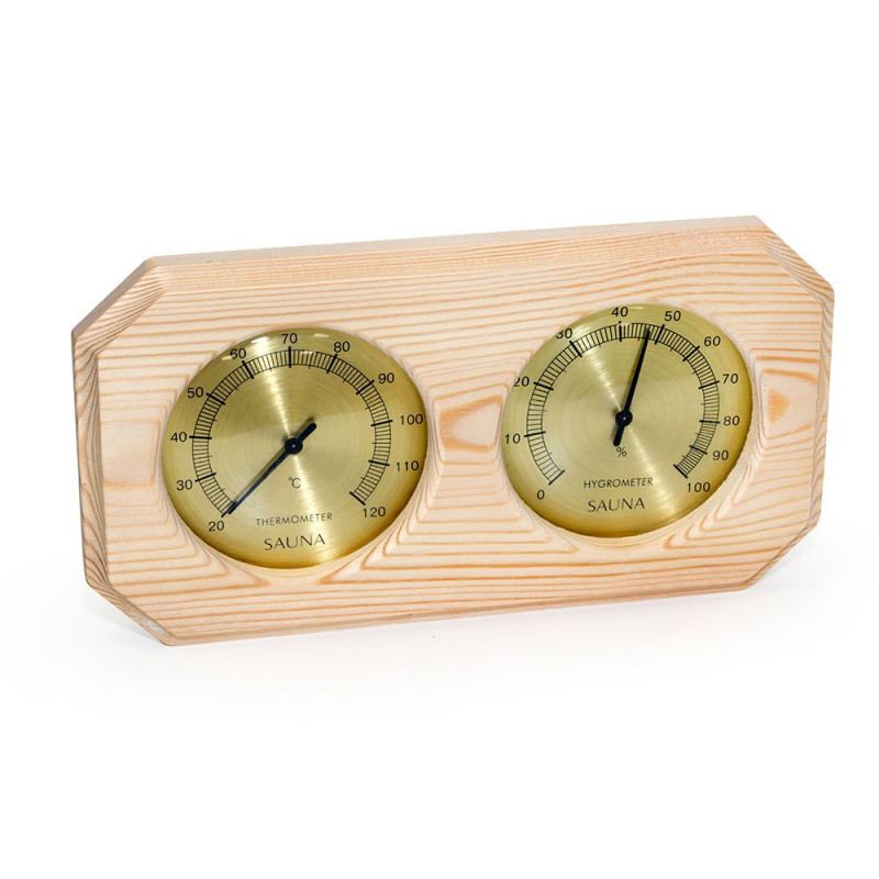 SAUFLEX termo-higrometras, horizontalus, aštuonkampis