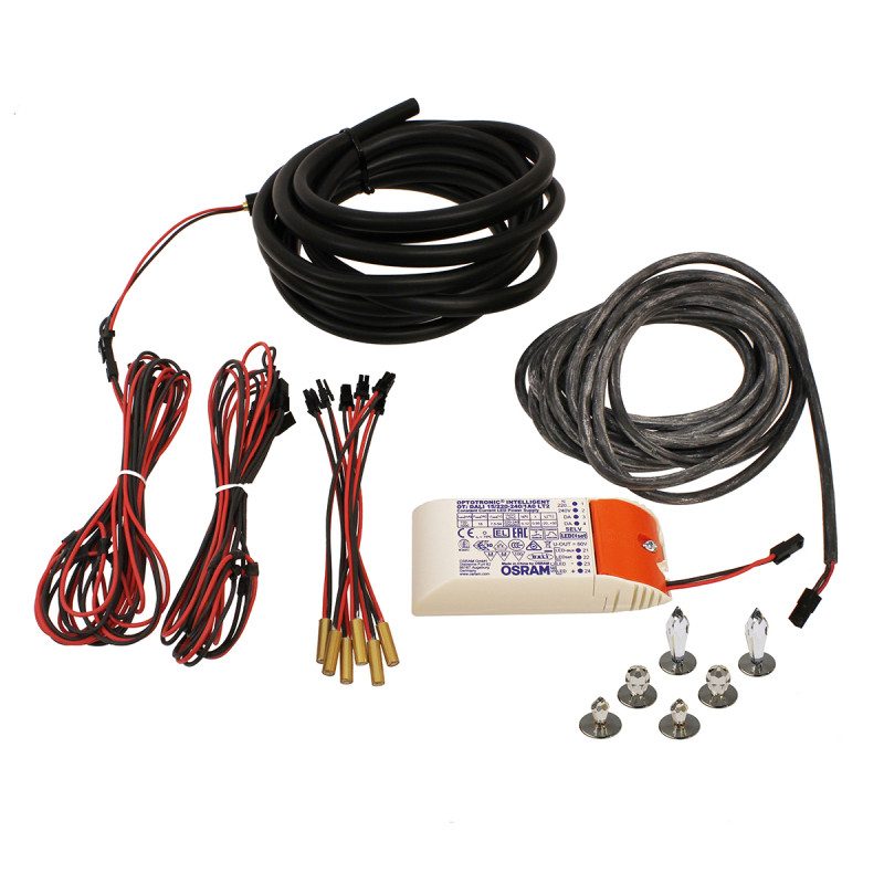 CARIITTI Crystal Star LED pirties apšvietimas