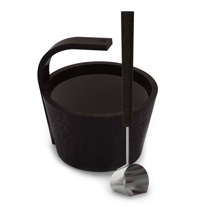 SAWO pirties rinkinys - Daugiau garo, premium, juodas 4 l