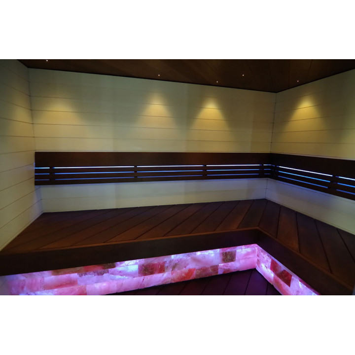 Išfrezuotos lygios himalajų druskos plytos 200x100x25mm