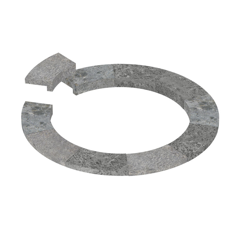 Krosnelės apvadas - SAWOTEC Tower Round krosnelei