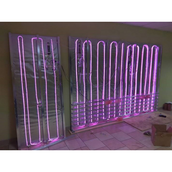 LED apšvietimas himalajų druskos plytoms, RGB