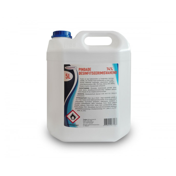 Paviršių dezinfekantas, 5L