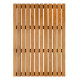 Sustiprintos grindų grotelės, Termo-drebulė, 600x800x43 mm