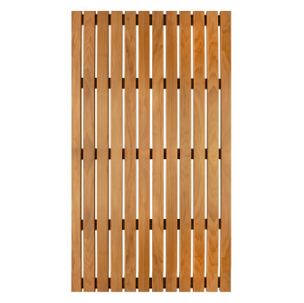 Sustiprintos grindų grotelės, Termo-drebulė, 600x1000x43 mm