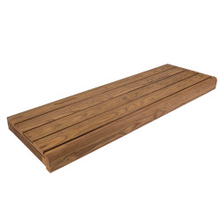 Pirties gultas, Karščiu apdorota pušis, 135x504x1800-2400mm  Pirties gultas, Karščiu apdorota pušis, 135x504x1800-2400mm