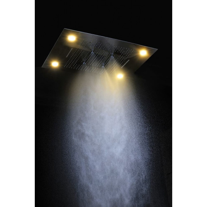 Steamtec Tolo lietaus dušas, 600x800 mm