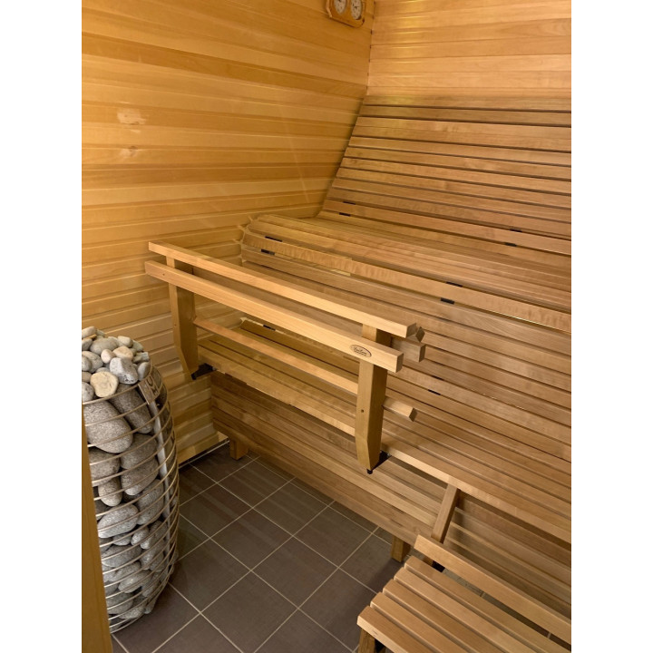 Modulinis pirties gultas ERGONOMIC, Termo-drebulės mediena, 2100 mm