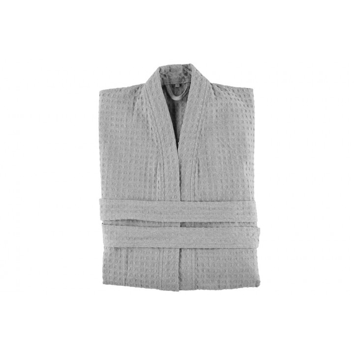 Chalatas, L/XL, Šviesiai pilkas