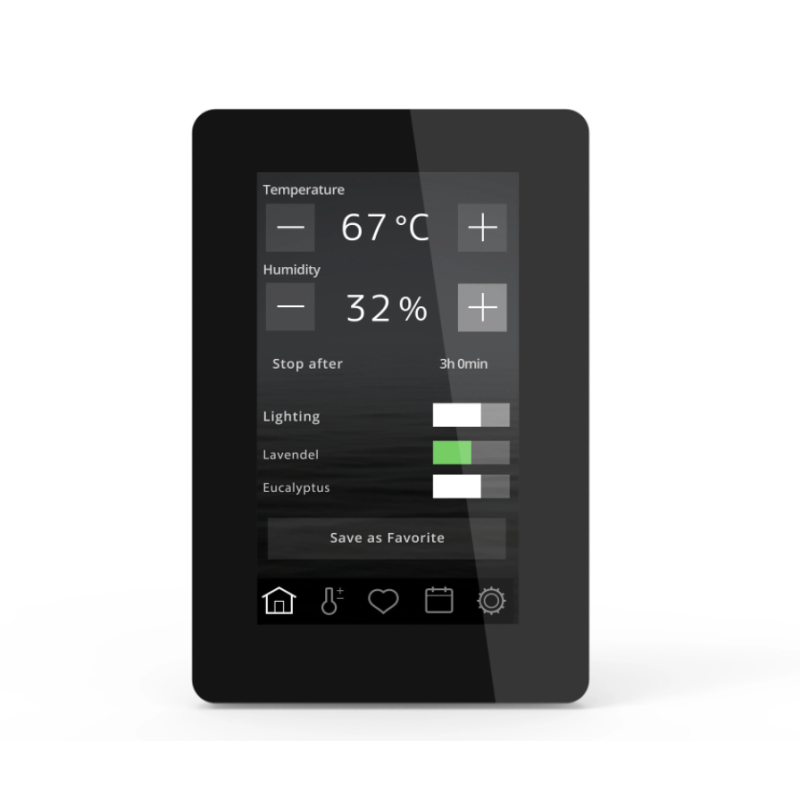 Elektrinės pirties krosnelės valdymo pultas - TYLO Elite Cloud