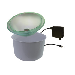 CARIITTI LED šviečiantis dubuo su vandens išleidimo vožtuvu 5 l  CARIITTI LED šviečiantis dubuo su vandens išleidimo vožtuvu 5 l
