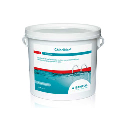 Greito tirpimo chloro tabletės Chloriklar, 5 kg  Greito tirpimo chloro tabletės Chloriklar, 5 kg