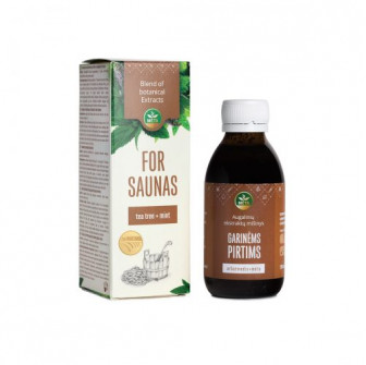 Augalinių ekstraktų mišinys pirtims su arbatmedžio ir mėtų eteriniais aliejais, 150 ml