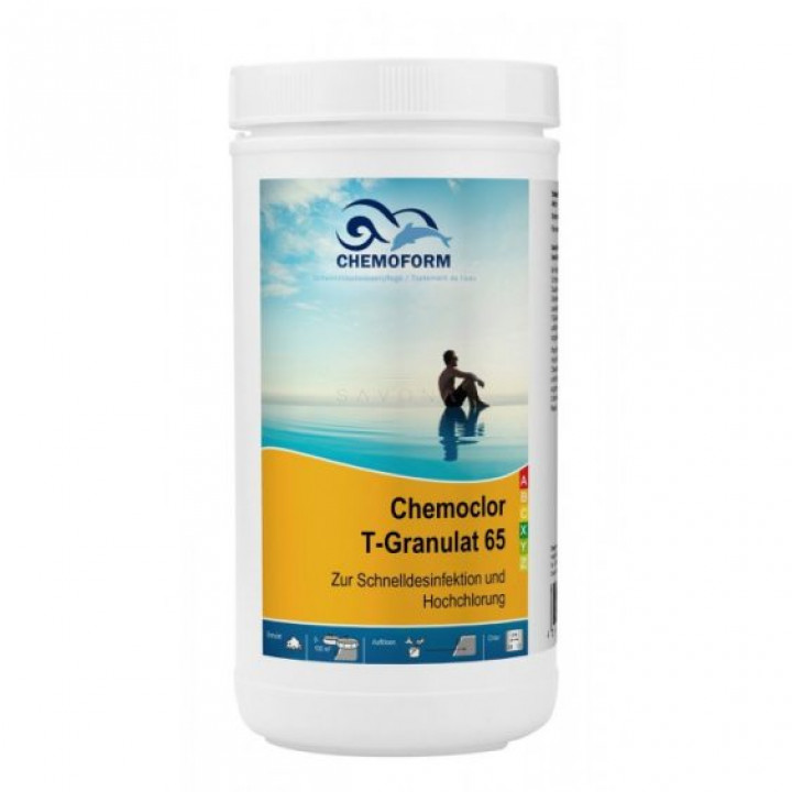 Greito tirpimo chloras granulėmis, 1 kg