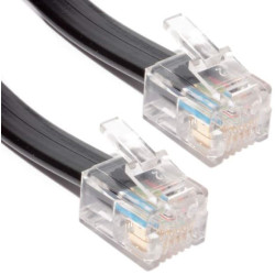 TYLO kabelis 10M RJ10  TYLO kabelis 10M RJ10