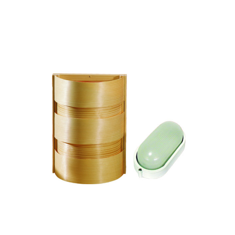 EOS šviestuvo ir gaubto rinkinys saunai