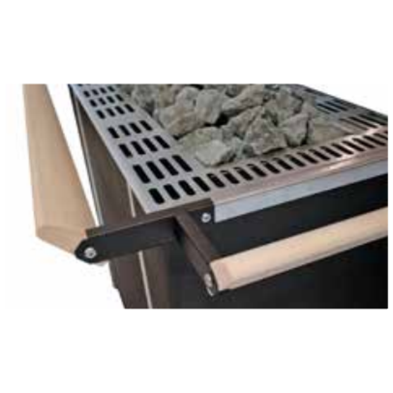 Tvirtinimo laikikliai krosnelių EOS Goliath apsauginiam aptvarui