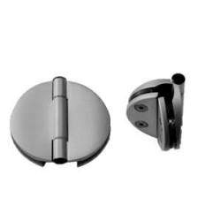 Dviejų šoninių durų vyriai skirti 6 - 8 mm stiklinėms durims  Dviejų šoninių durų vyriai skirti 6 - 8 mm stiklinėms durims