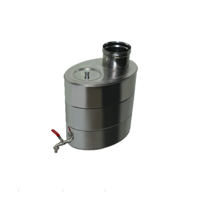 Bakas ovalus NP vandens pašildymui d.115mm