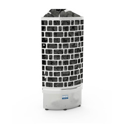 Elektrinė pirties krosnelė – SAWOTEC Ari Corner 9 kW, be valdymo pulto 