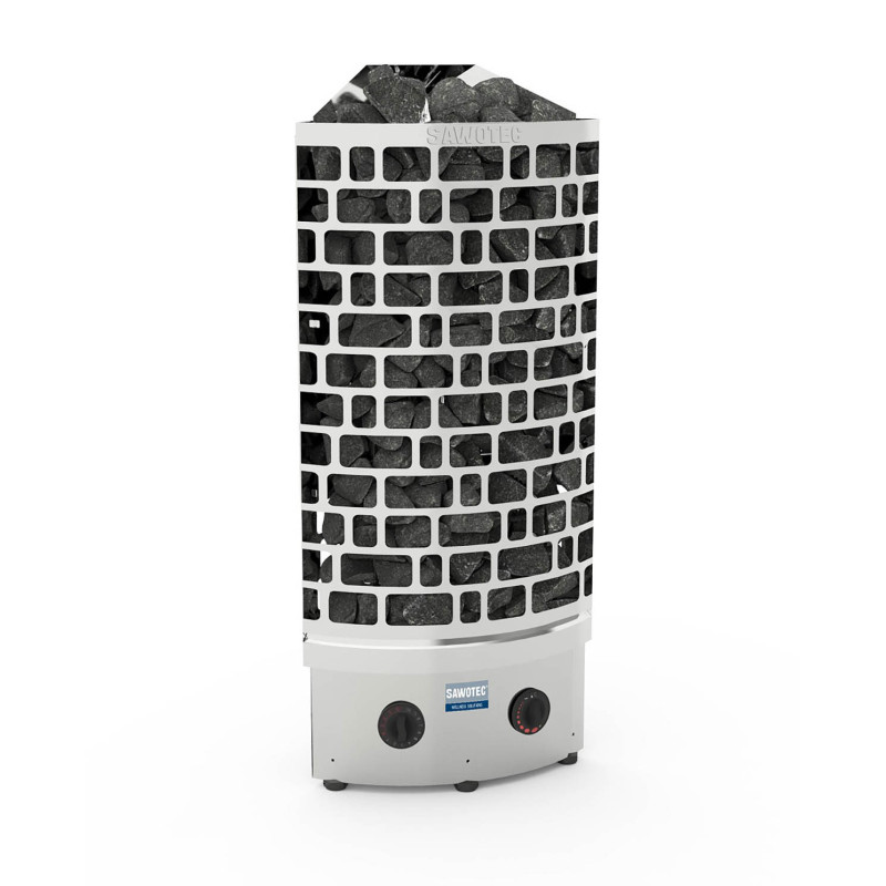 Elektrinė pirties krosnelė – SAWOTEC Ari Corner, su valdymo pultu