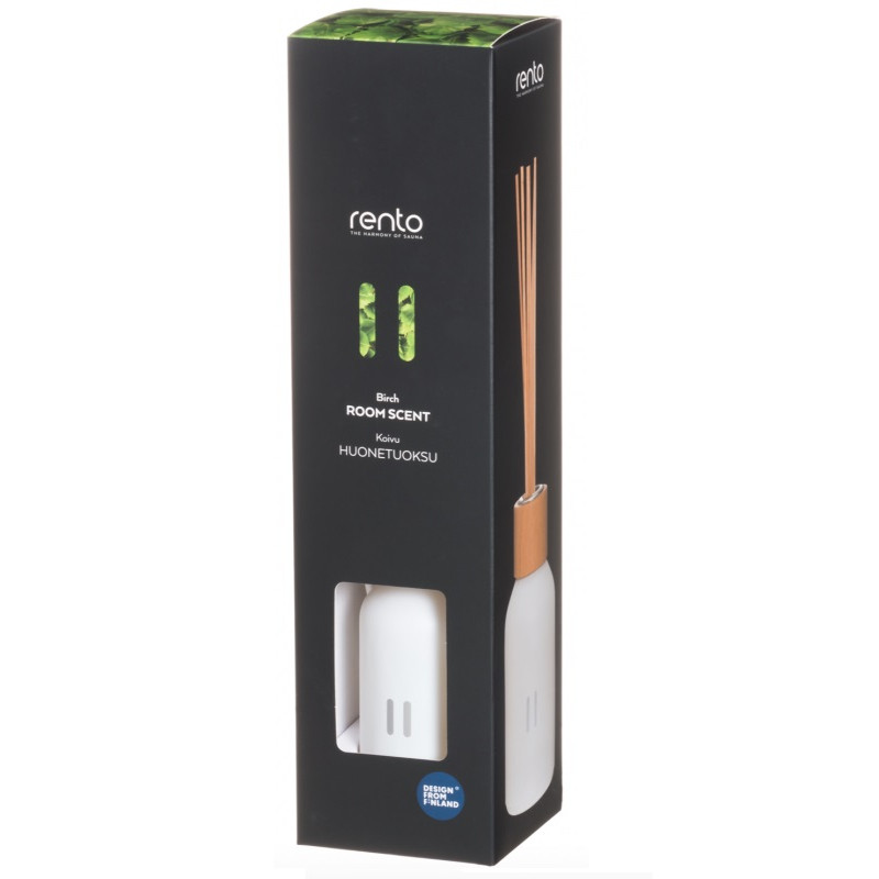 RENTO aromatinis kvapas su lazdelėmis, beržas 100 ml RENTO aromatinis kvapas su lazdelėmis, beržas 100 ml
