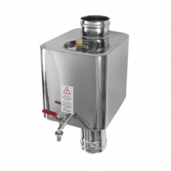 Bakas vandens pašildymui NP (stačiakampis), d. 115mm 