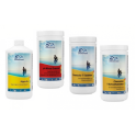 Chemijos komplektas CHEMOFORM baseinams su popieriniu kasetiniu filtru, mažas - 0 Chemijos komplektas CHEMOFORM baseinams su popieriniu kasetiniu filtru, mažas - 0