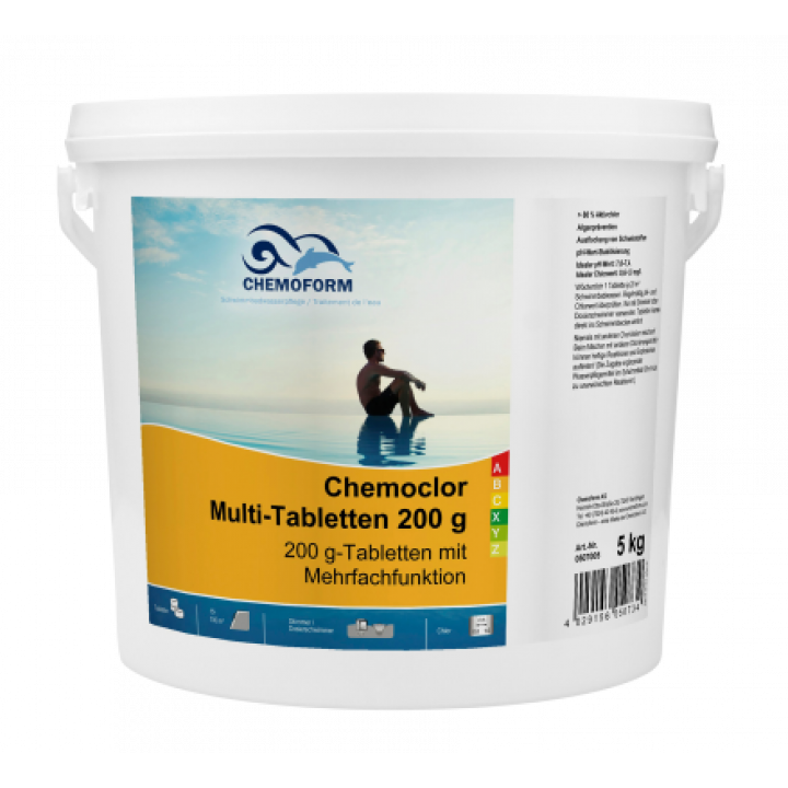 MULTI tabletės CHEMOFORM, 5 kg
