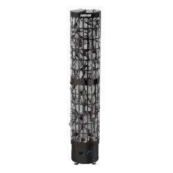 Elektrinė pirties krosnelė - HARVIA Cilindro Black Steel PC66 6,6 kW  Elektrinė pirties krosnelė - HARVIA Cilindro Black Steel PC66 6,6 kW