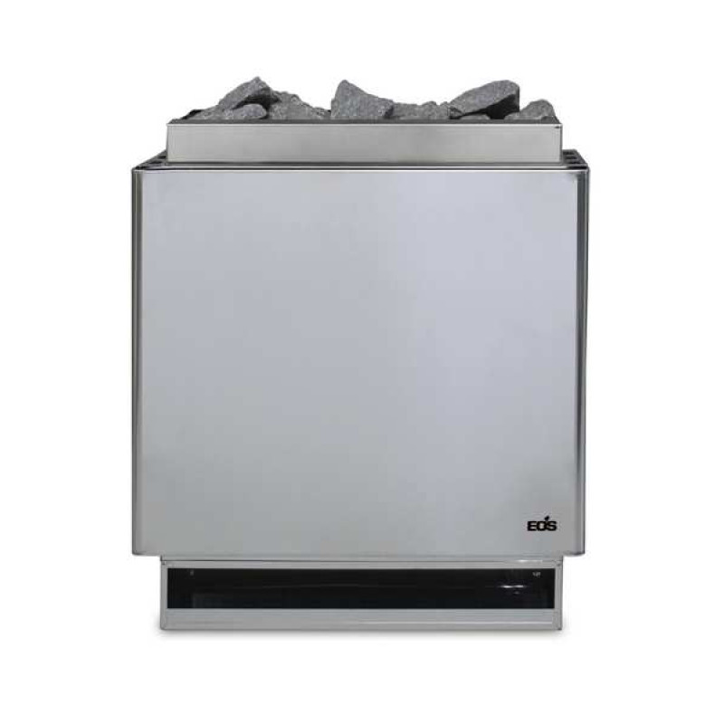 Elektrinė pirties krosnelė - EOS P1 W, nerūdijančio plieno apdaila
