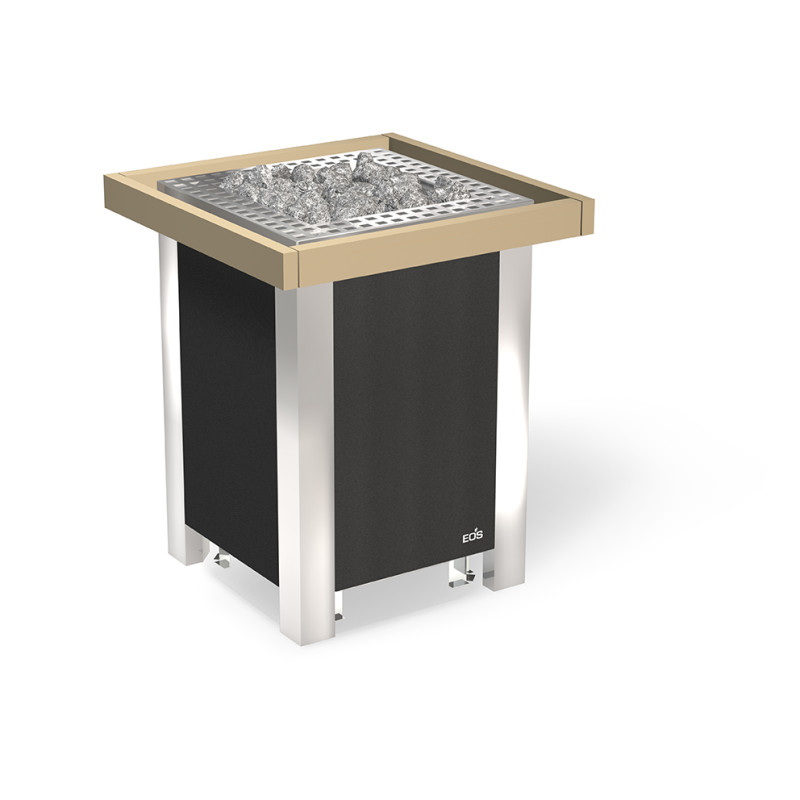 Tvirtinimo laikikliai krosnelių EOS Blackrock Anthracite apsauginiam aptvarui