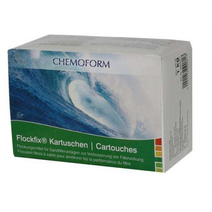 Flokulianto kasetės CHEMOFORM Flockfix, 1 kg