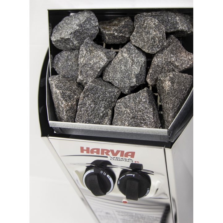 Elektrinė pirties krosnelė - HARVIA Vega Compact BC23 su įmontuotu valdymu