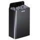 Elektrinė pirties krosnelė - HARVIA The Wall Black Steel SW90E 9 kW